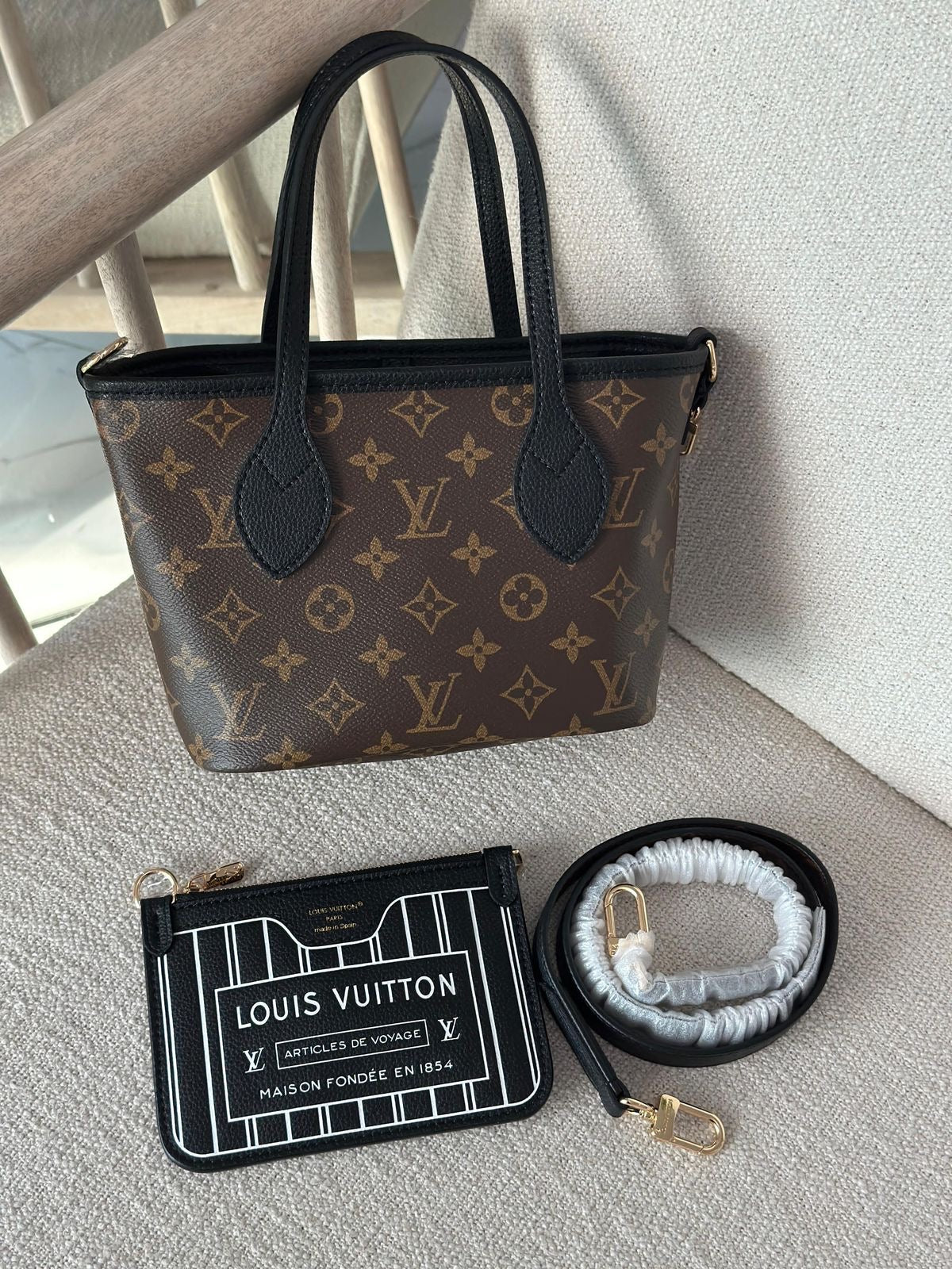 Neverfull BB LV reversible