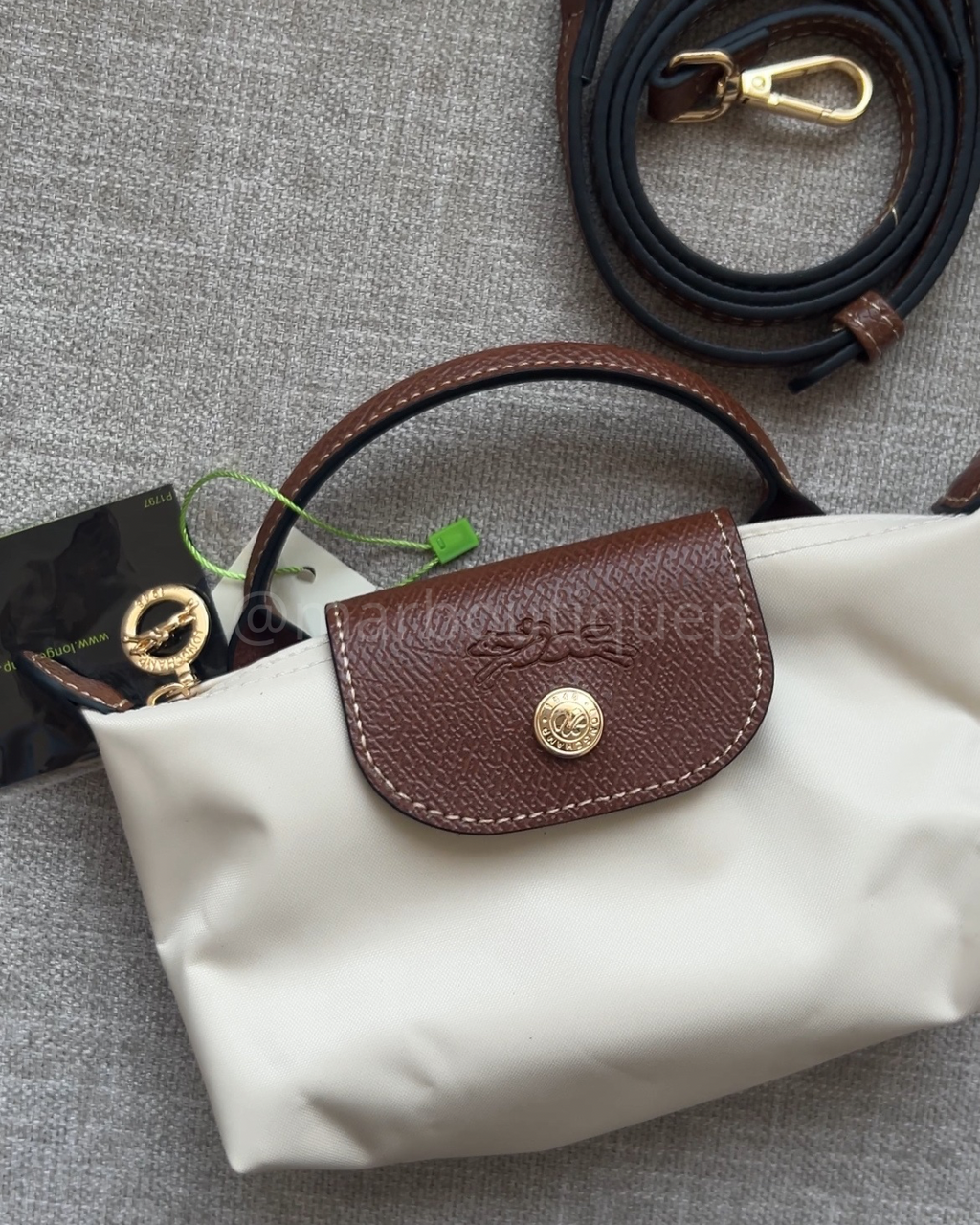 MINI LONGCHAMP CON STRAP | DUPE