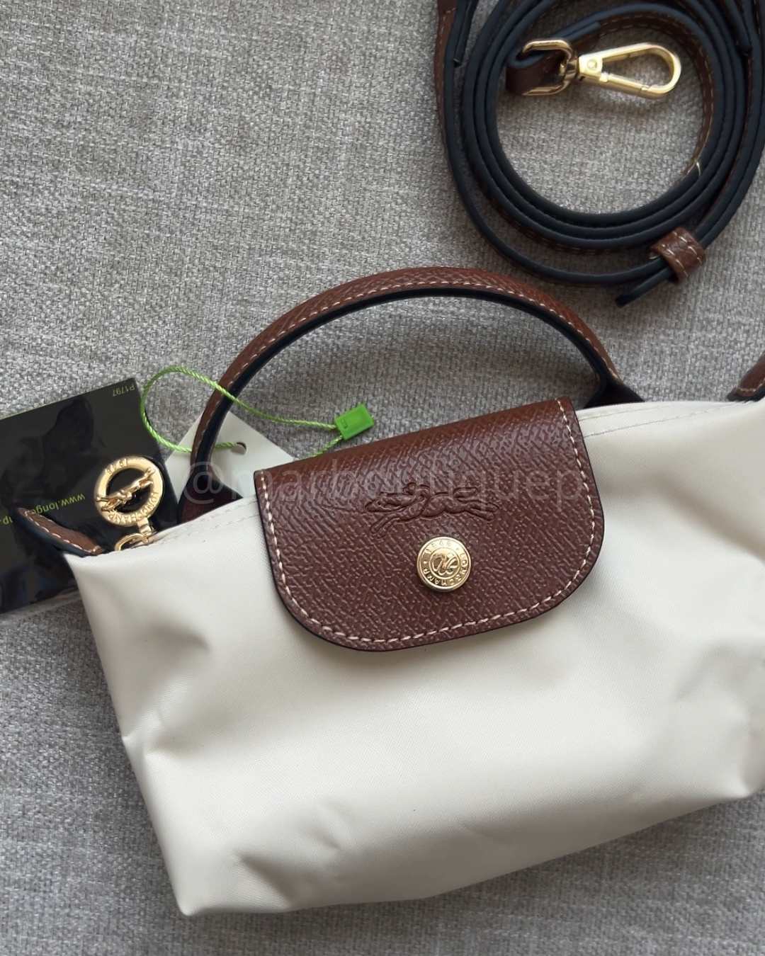 MINI LONGCHAMP CON STRAP