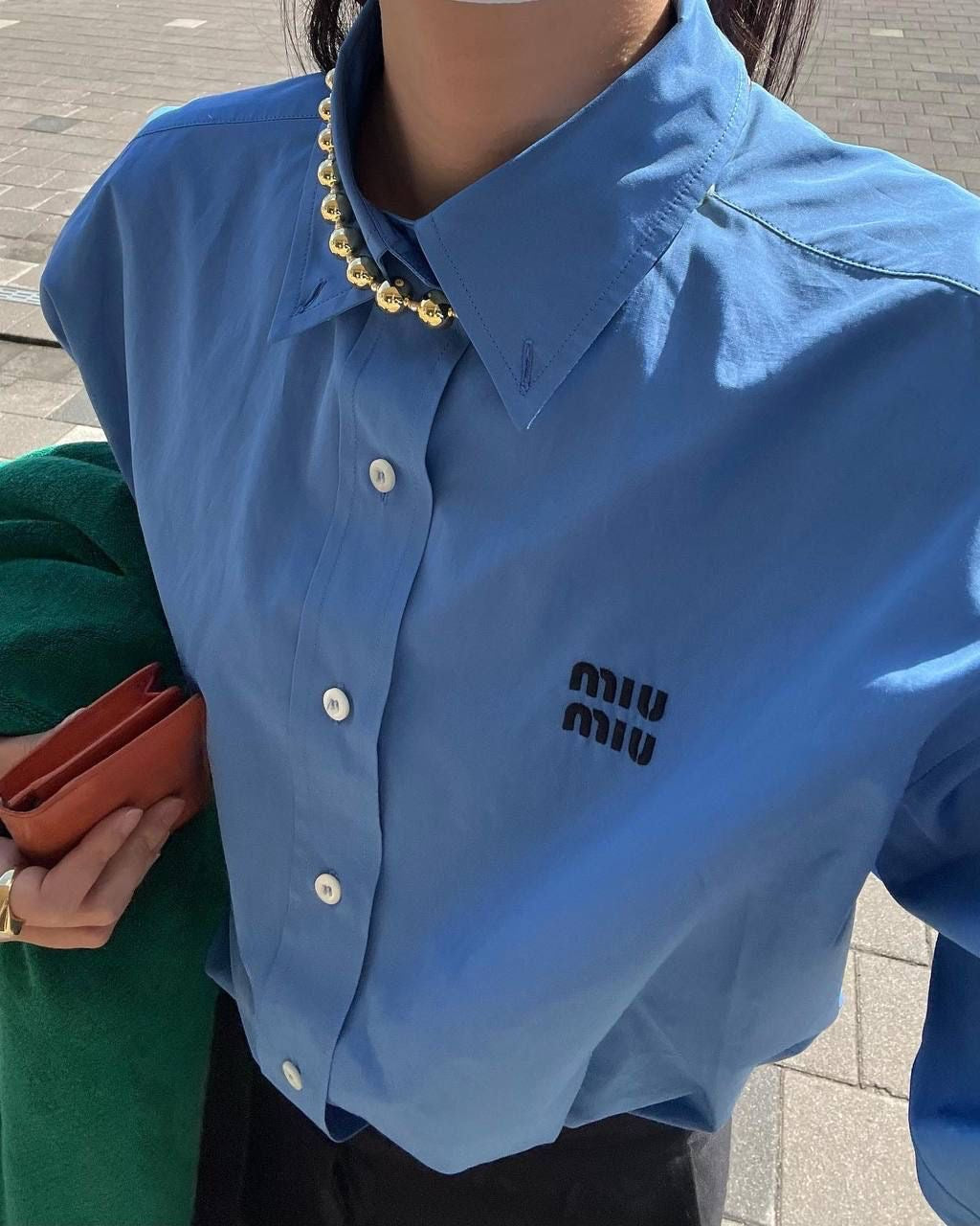 MIU MIU CAMISA OVERSIZED | DUPE