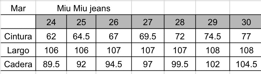 MIU MIU JEANS | DUPE